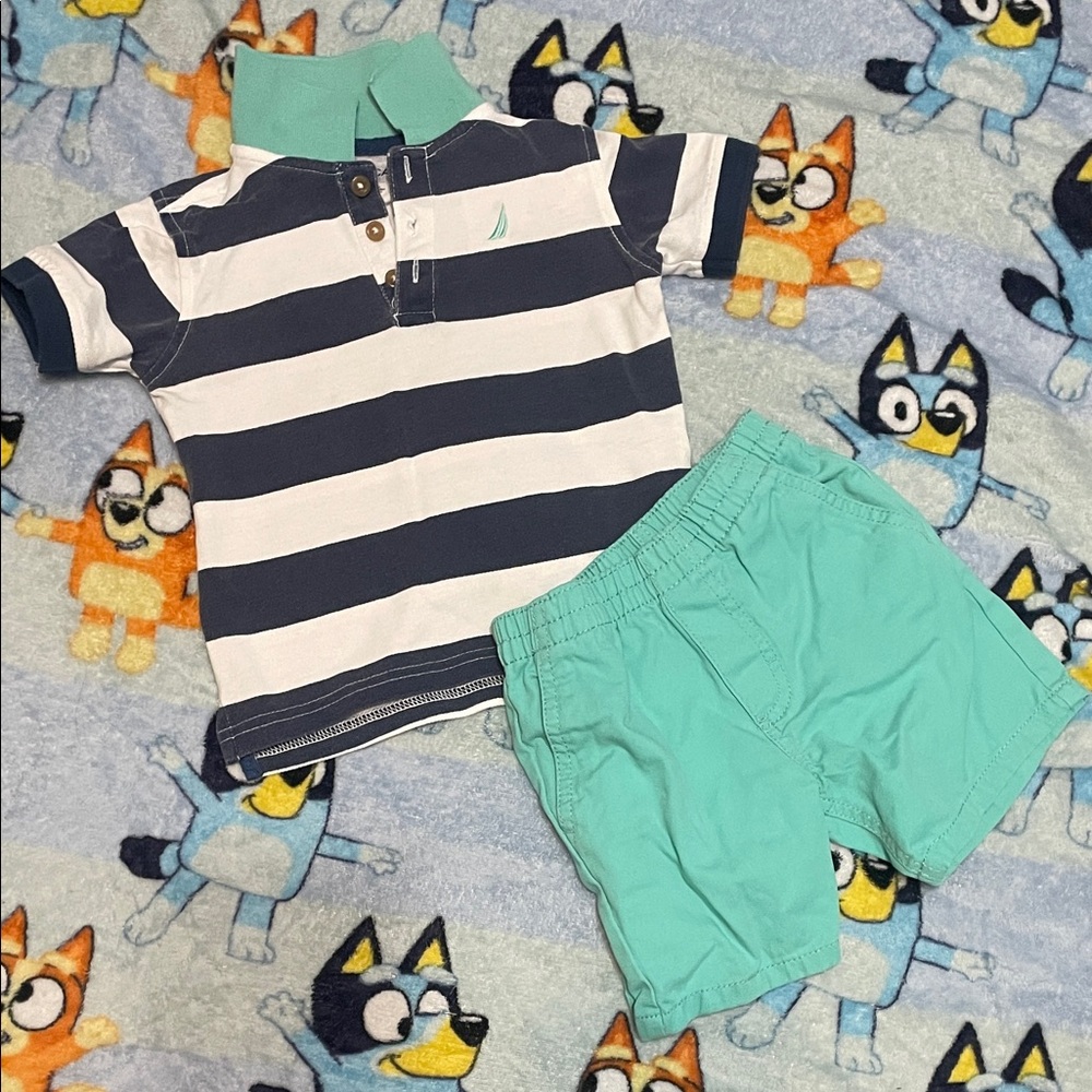 Nautica short set